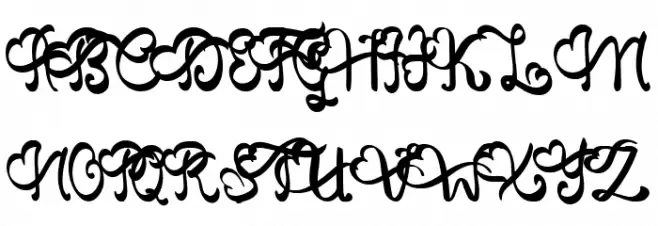 Vinolya Regular Font OTHER CHARS