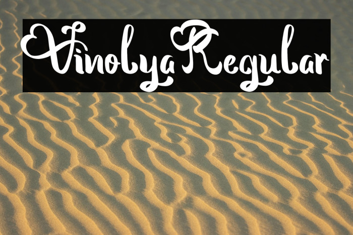 Vinolya-Regular Example 2