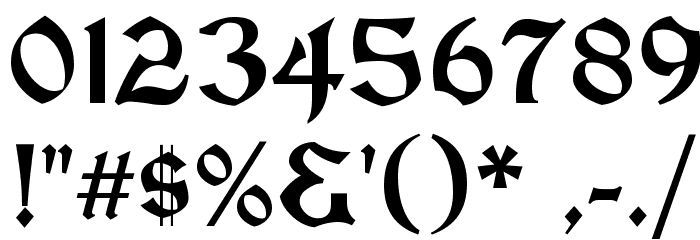 Vinque-Regular Font OTHER CHARS