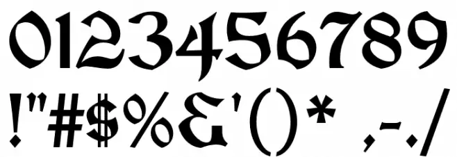 VinqueRg-Regular Font OTHER CHARS