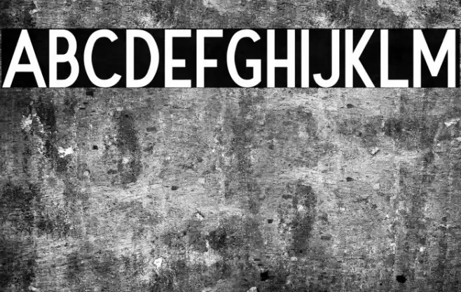 Vintage Avalanche Black Font examples