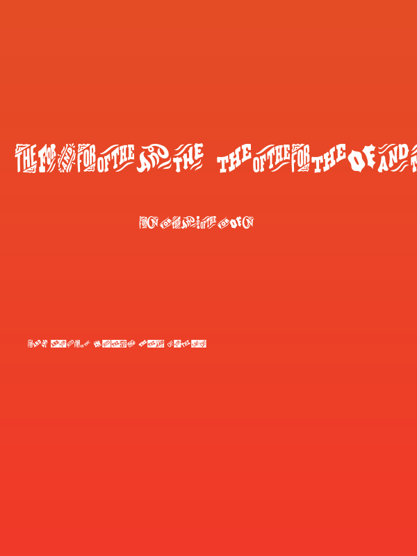 Vintage Catchwords Poster