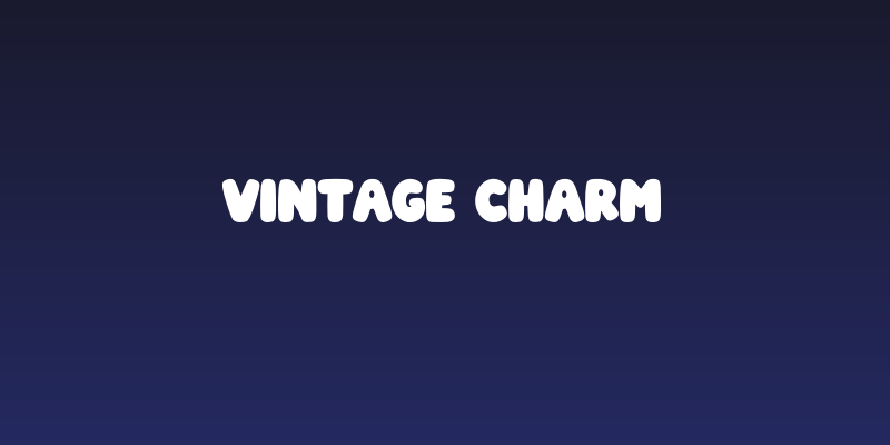 Vintage Charm Social Header