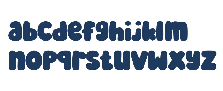 Vintage Charm Lowercase