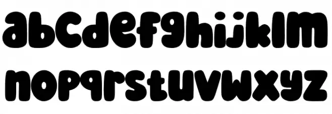 Vintage Charm Font LOWERCASE