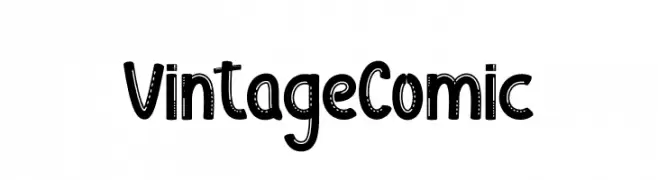 Vintage Comic  font caratteri gratis