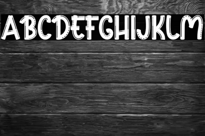 Vintage Comic Font examples