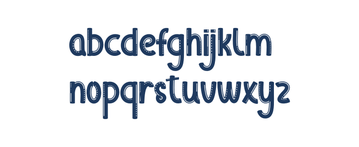 Vintage Comic Lowercase