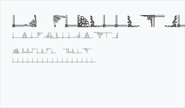 Vintage Decorative Corners 10 Business Card