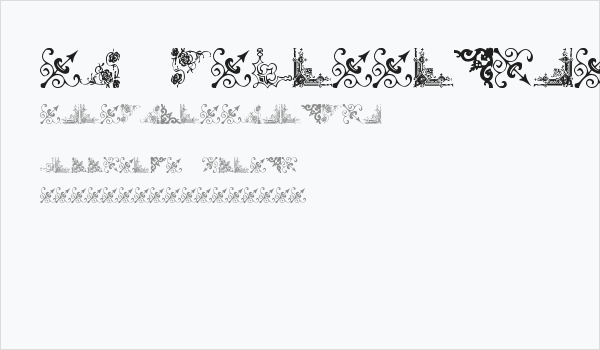 Vintage Decorative Corners 11 Business Card