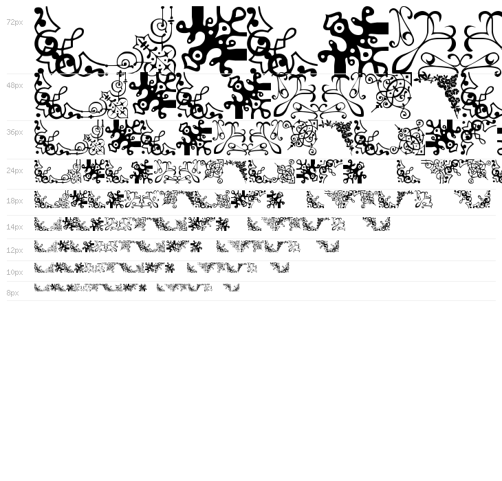 Vintage Decorative Corners 13 Waterfall