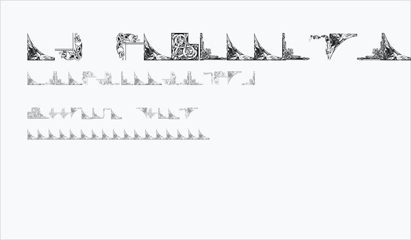 Vintage Decorative Corners 15 Business Card