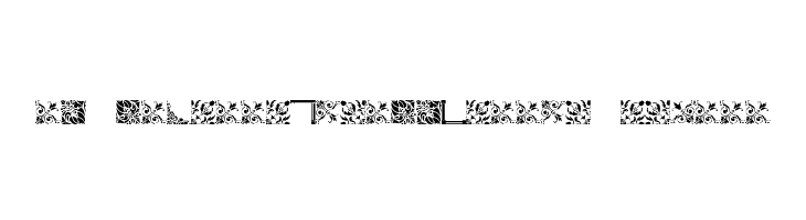Vintage Decorative Corners 17 Font