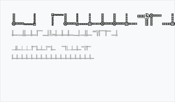 Vintage Decorative Corners 18 Business Card