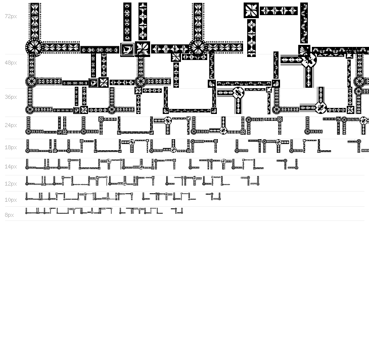 Vintage Decorative Corners 18 Waterfall