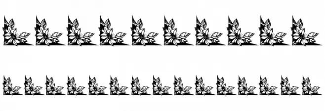 Vintage Decorative Corners 20  免费字体下载