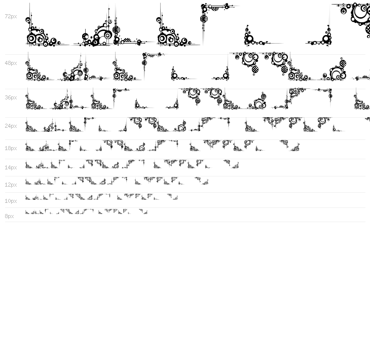 Vintage Decorative Corners 25 Waterfall