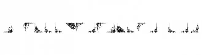 Vintage Decorative Corners 27  font caratteri gratis