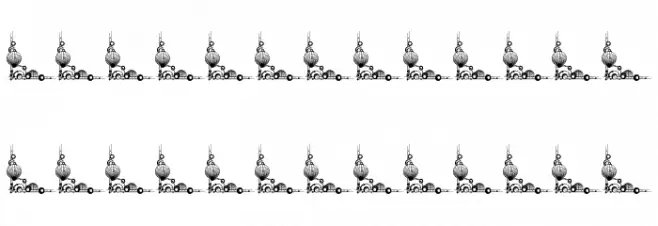 Vintage Decorative Corners 27 Font Litere mari
