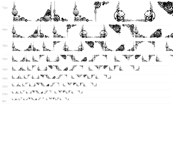 Vintage Decorative Corners 27 Waterfall