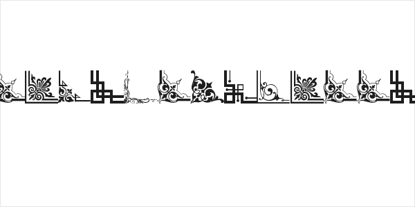 Vintage Decorative Corners 34 Logo