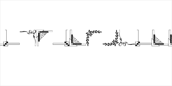 Vintage Decorative Corners 4 Logo