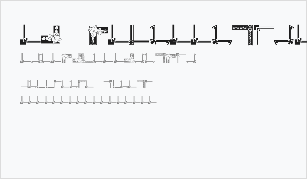 Vintage Decorative Corners 6 Business Card