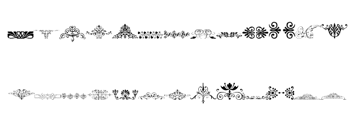 Vintage Decorative Signs 17 لخطوط تنزيل صغيرة