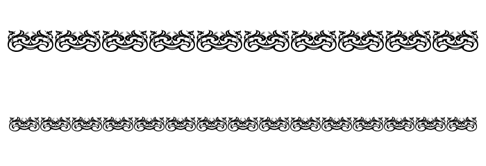 Vintage Decorative Signs 7 Font OTHER CHARS