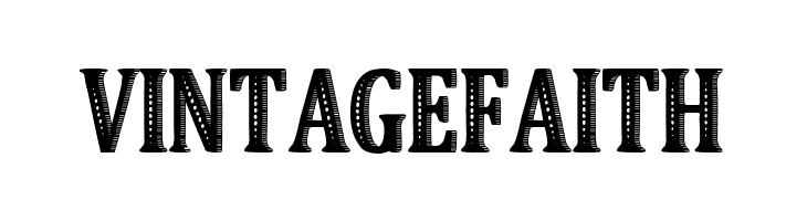 Vintage Faith  لخطوط تنزيل