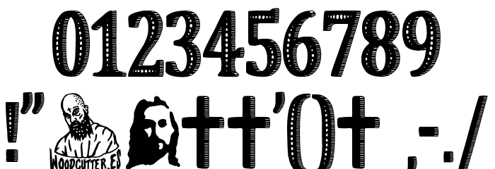 Vintage Faith Font OTHER CHARS