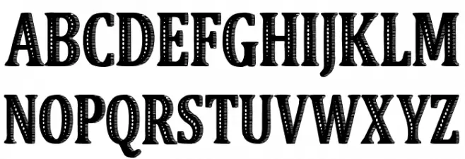 Vintage Faith خط أحرف صغيرة