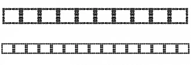 Vintage Frames 11 Font OTHER CHARS