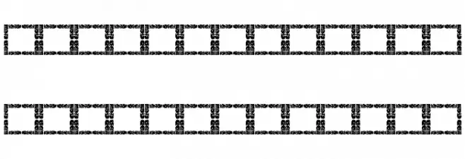 Vintage Frames 11 Font Litere mari
