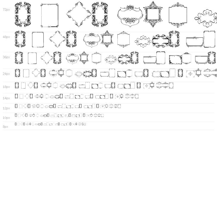 Vintage Frames 14 Waterfall