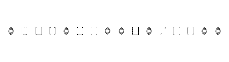 Vintage Frames 3 Font