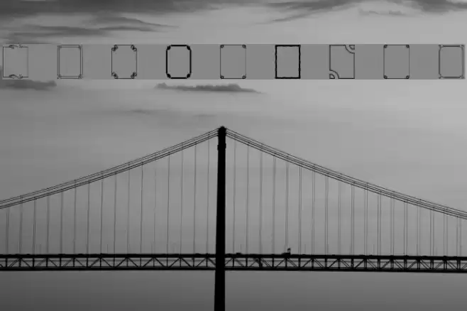 Vintage Frames 3 Font examples