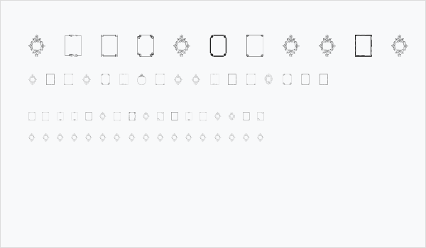 Vintage Frames 3 Business Card