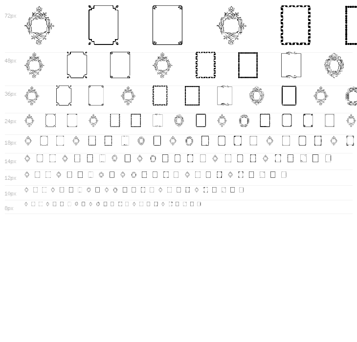 Vintage Frames 3 Waterfall