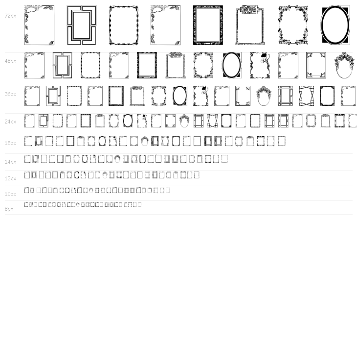 Vintage Frames 5 Waterfall