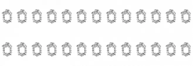 Vintage Frames 6 Schriftart Groß