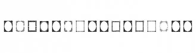 Vintage Frames 7  免费字体下载