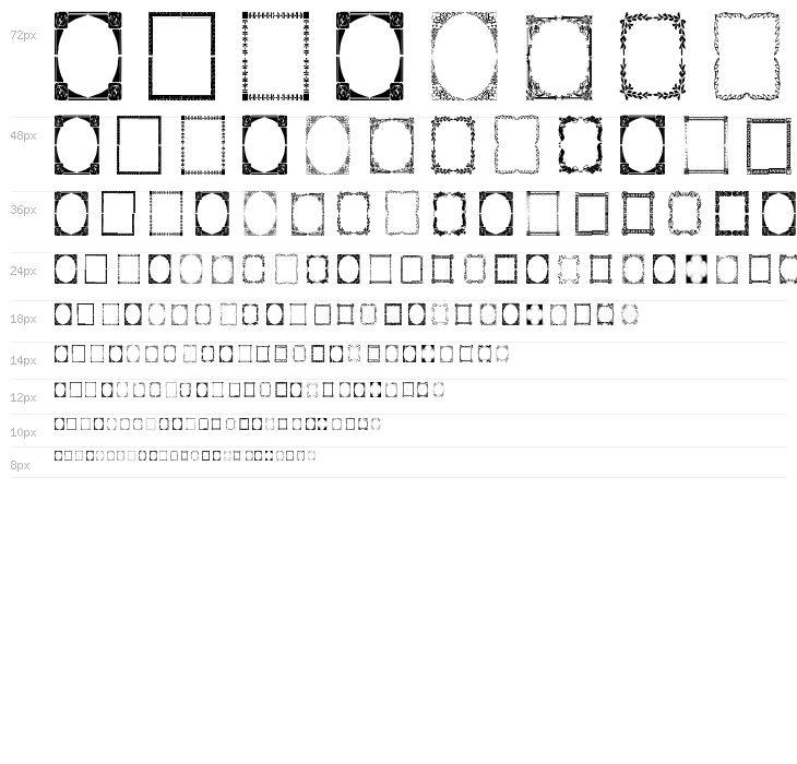 Vintage Frames 7 Waterfall