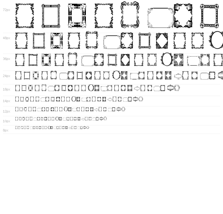 Vintage Frames 8 Waterfall