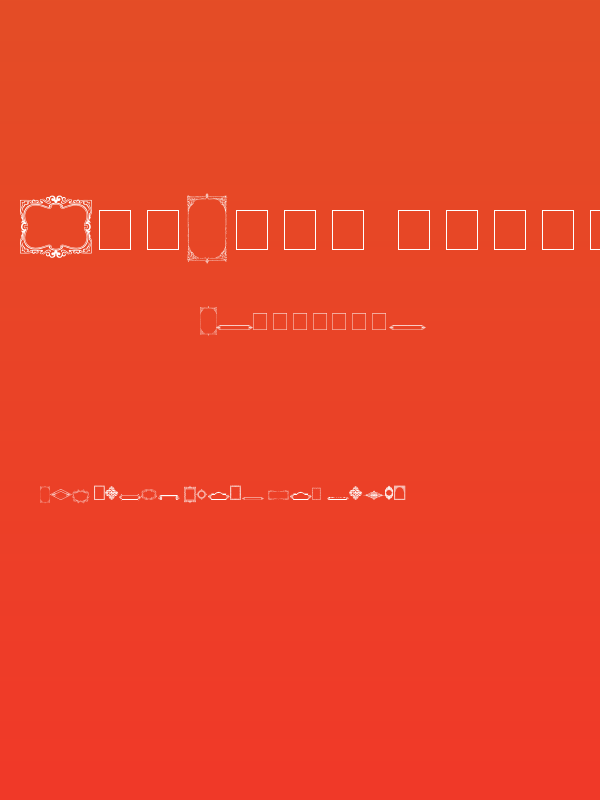 Vintage Frames Poster