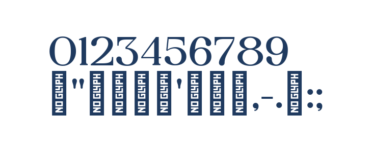 Vintage Glamour Regular Other Characters