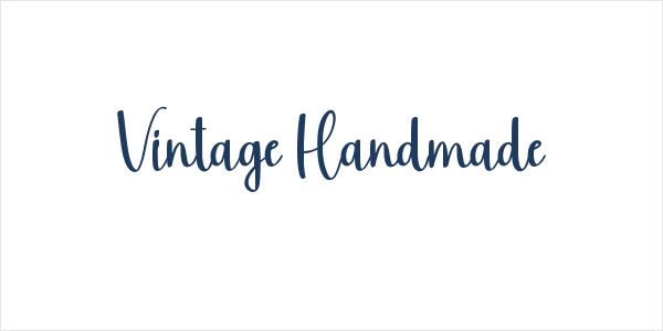 Vintage Handmade Logo