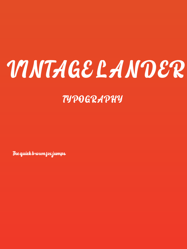 Vintage Lander personal use Poster