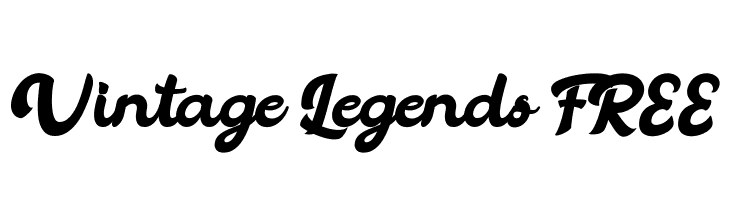 Vintage Legends FREE  لخطوط تنزيل
