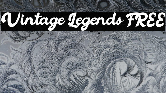 Vintage Legends FREE Example 1